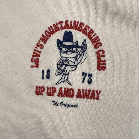 LEVI’S GRAPHIC MARINA SHORT SLEEVE
CREWNECK SWEATSHIRT XS - Picture 3 of 9